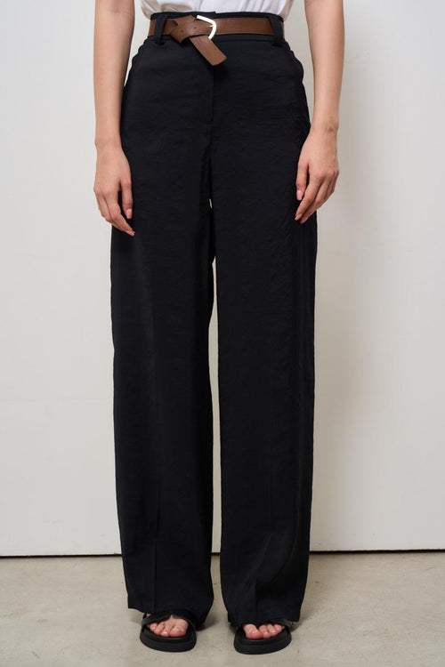 Pantalone donna a palazzo nero