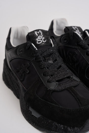 Sneakers donna nere Mased 7094 - 4