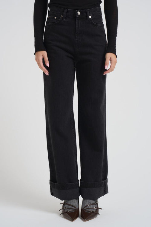 Jeans donna Marta Black Story nero