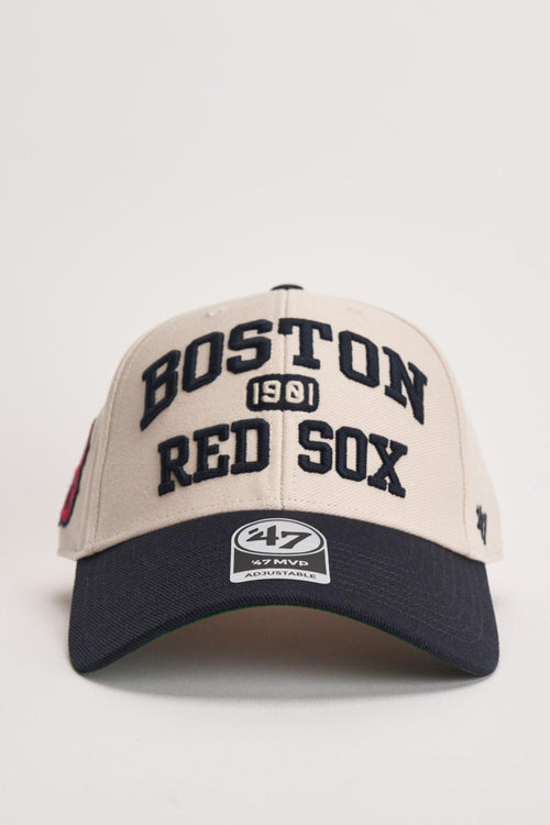 Cappello uomo Boston beige e nero