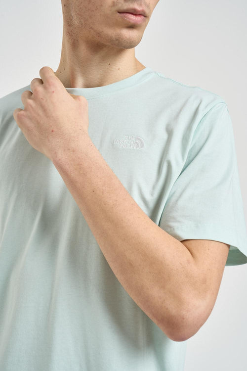 T-shirt uomo girocollo menta - 2