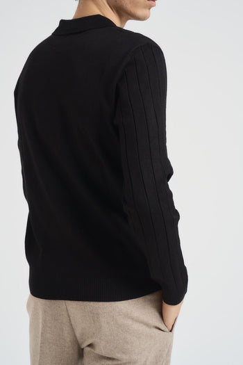Polo uomo nera - 5