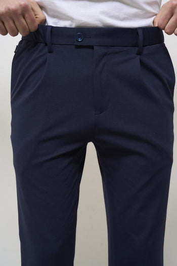 Pantalone uomo regular fit blu - 4