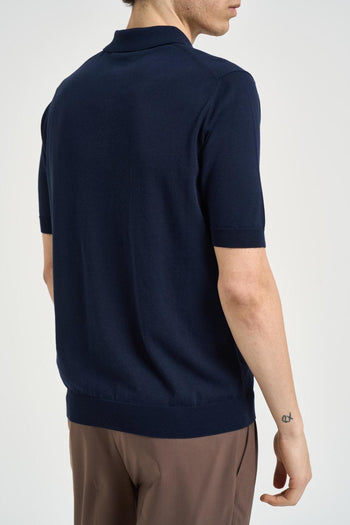 Polo uomo blu navy - 3