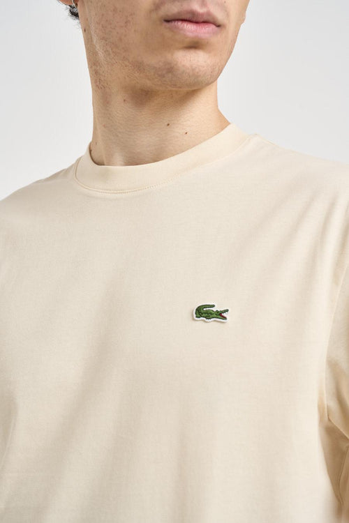 T-shirt uomo girocollo panna - 2