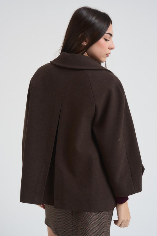Cappotto donna corto moro - 2
