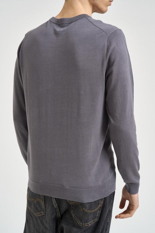 Maglia uomo girocollo grigia - 2