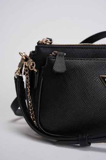 Borsa donna a tracolla nera - 3