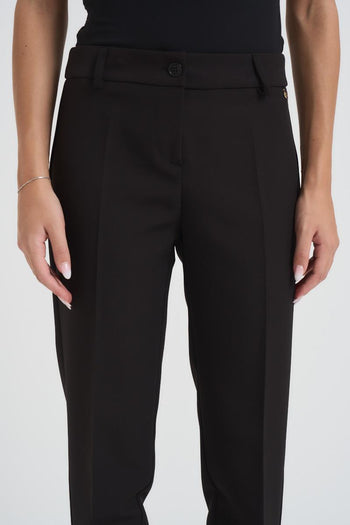 Pantalone donna regular nero - 6