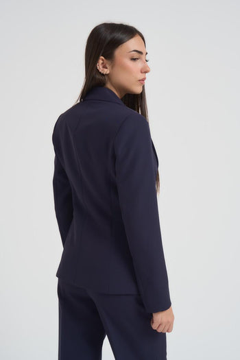 Completo abito donna blu - 5