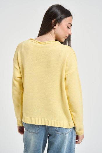 Maglia donna gialla - 3