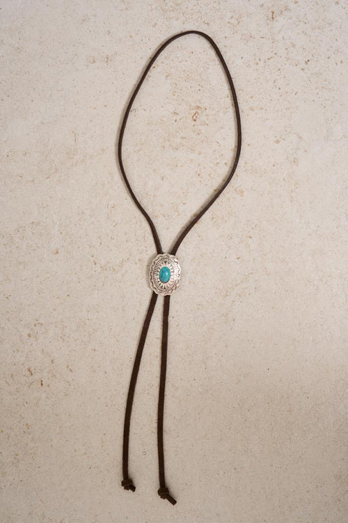 Collana donna con pietra celeste
