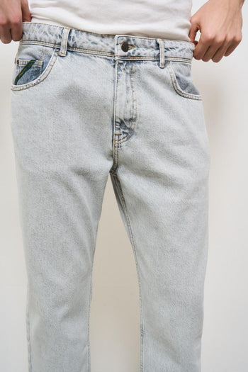 Jeans uomo Yellowstone denim grigio - 5
