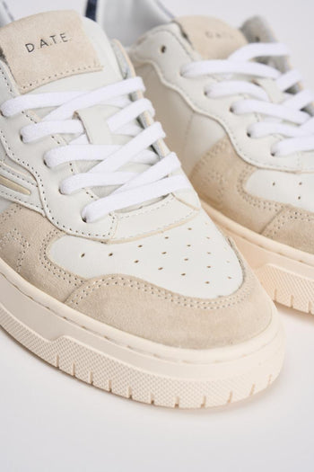 Sneakers donna Torneo beige e nere - 3