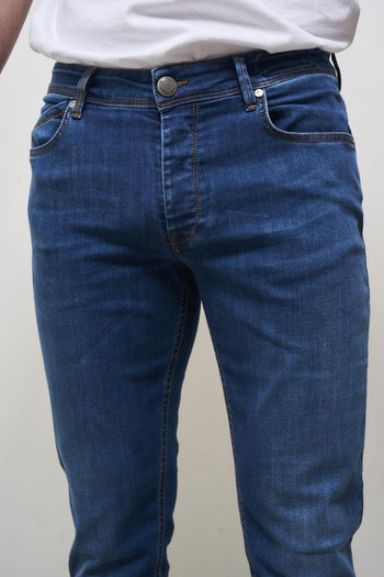 Men's Jeans Skinny Denim Medium - 5