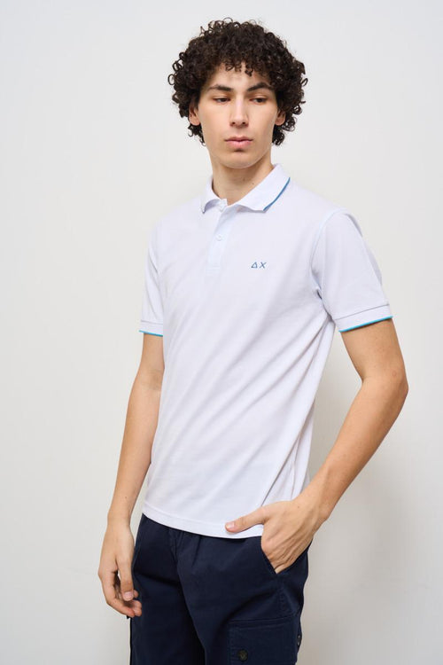 Polo uomo bianca