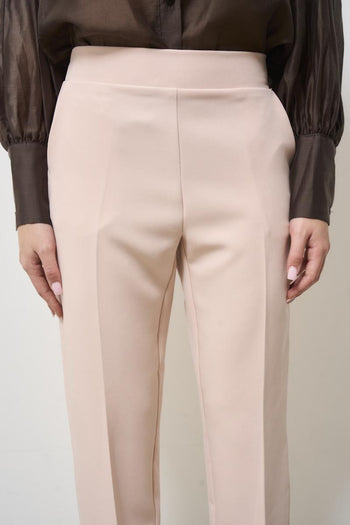 Pantalone donna a sigaretta rosa - 3