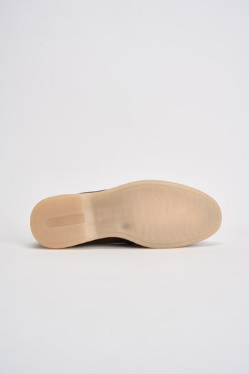 Mocassino uomo in suede testa di moro - 9