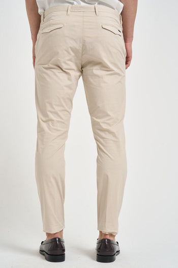 Pantalone uomo slim panna - 3