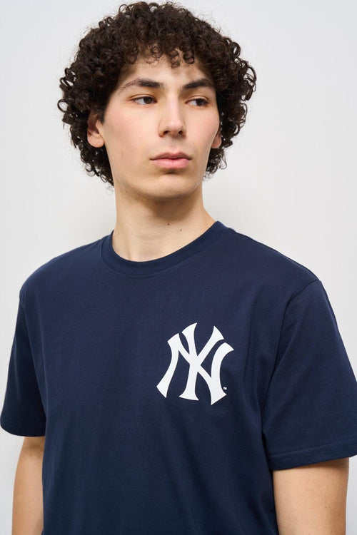 T-shirt uomo girocollo Yankees blu - 2