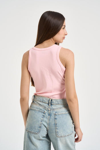 Set camicia e top donna rosa - 4