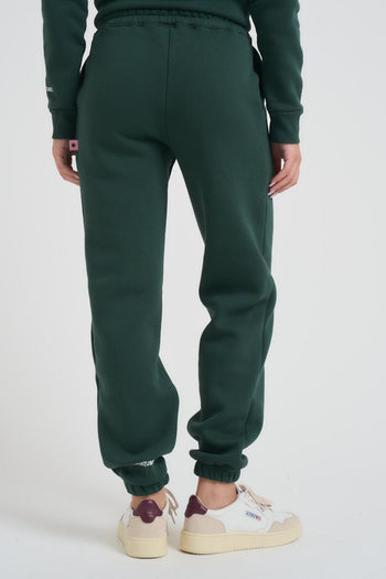 Pantalone tuta jogger donna verde - 5