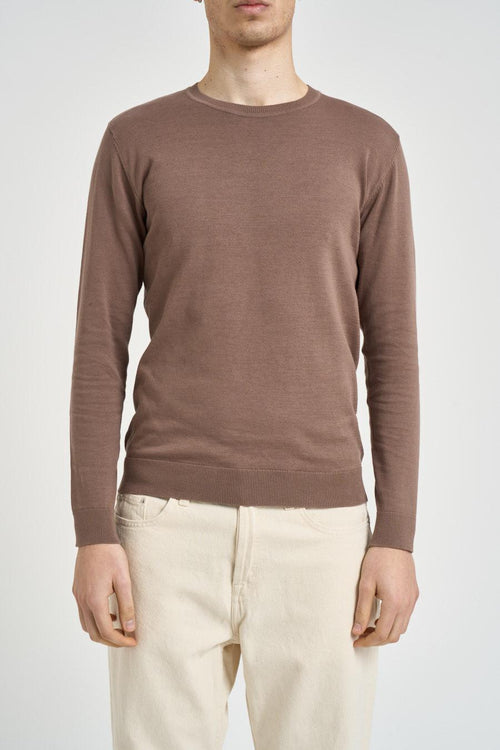 Maglia uomo girocollo fango