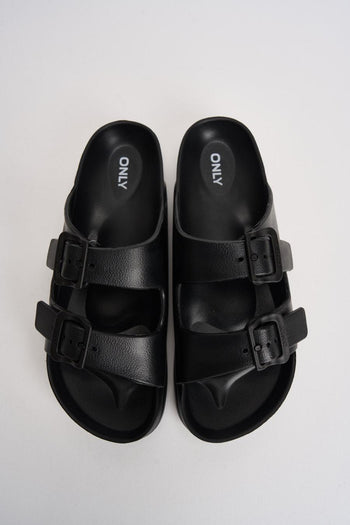 Sandalo donna in EVA nero - 4