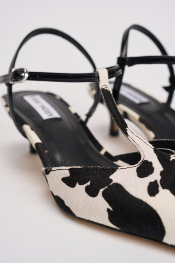 Slingback donna in cavallino muccato - 4