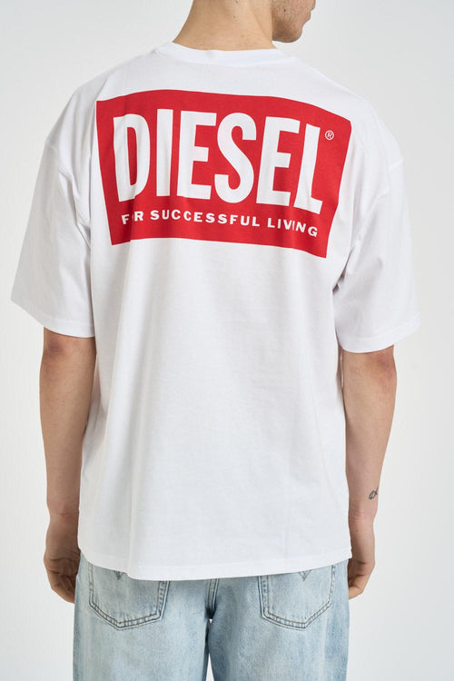 T-shirt uomo girocollo bianca - 2