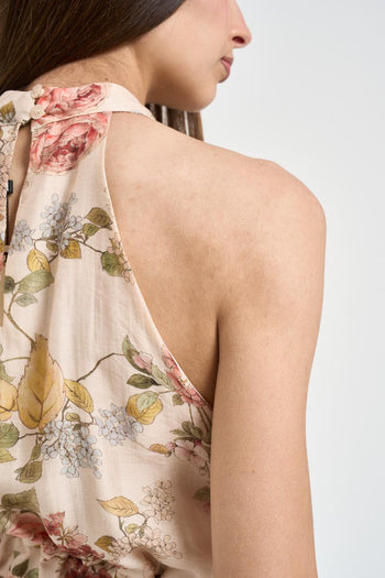 Top donna crop fantasia floreale - 4