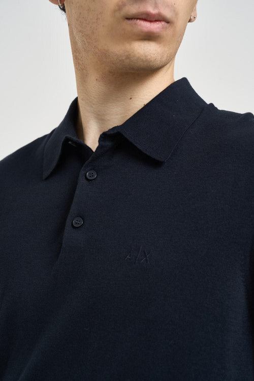 Polo uomo manica corta blu - 2