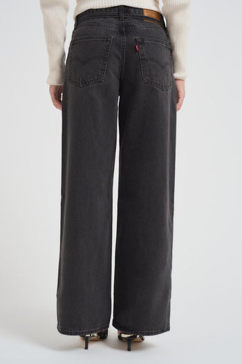 Jeans donna xl Straight in denim grigio - 5