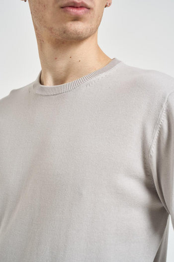 Maglia uomo girocollo grigia - 3