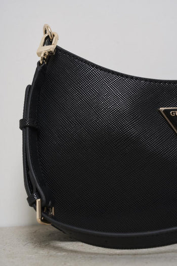 Black women's shoulder bag - 3