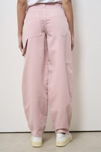 Women's pink palazzo pants - 3