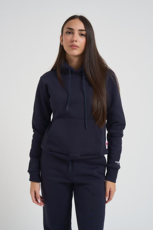 Felpa donna Gretaz blu - 1