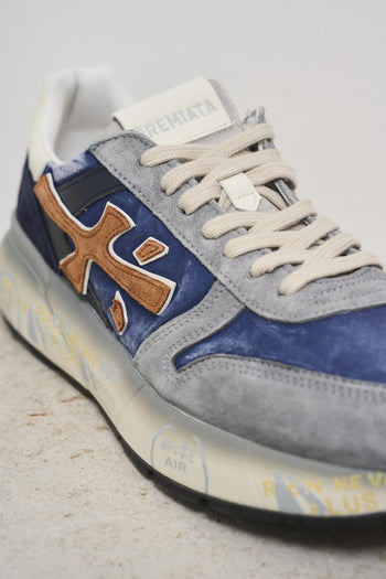 Mick Men's Sneakers Blue - 4