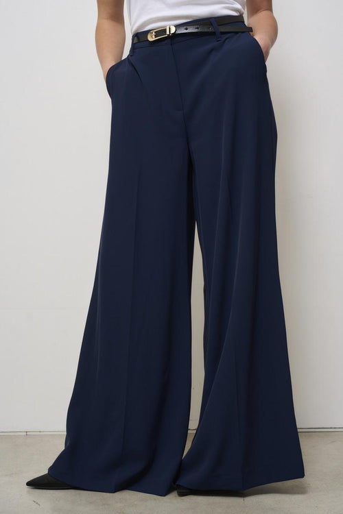 Women's blue palazzo trousers