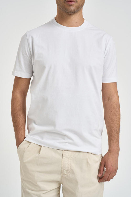 T-shirt uomo girocollo bianca