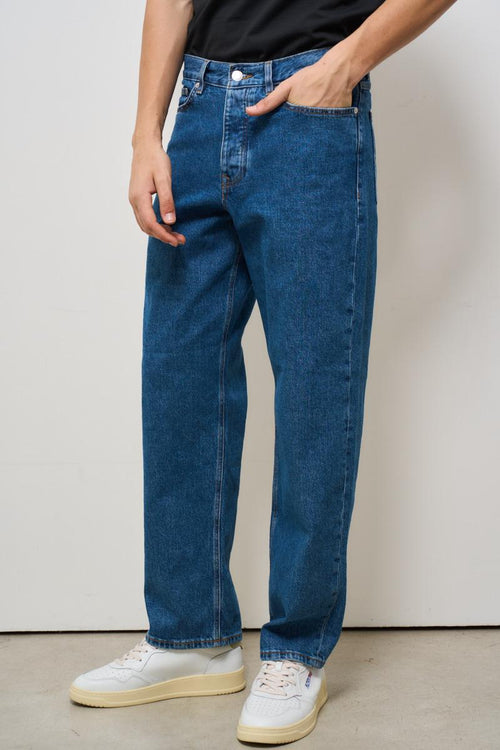 Jeans uomo regular in denim scuro - 2