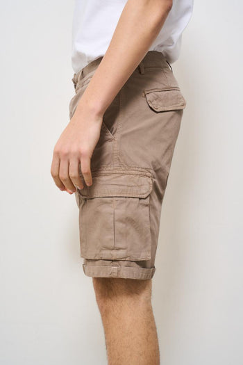 Bermuda uomo cargo beige - 3