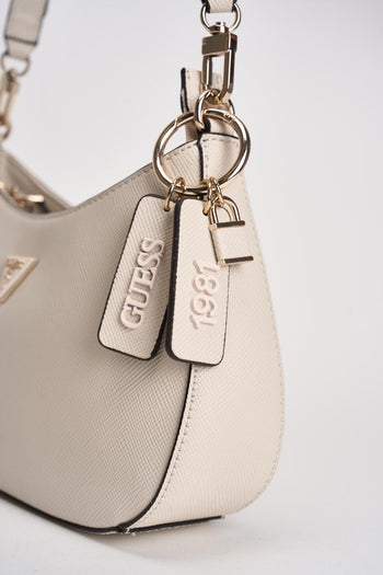 Borsa Noelle nera bianca - 5