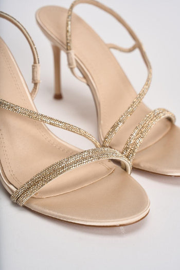 Sandalo donna Flamenco oro - 4