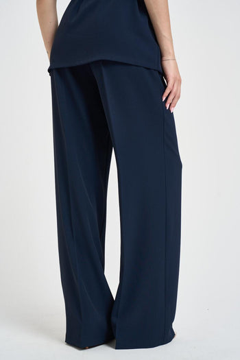 Abito donna gilet e pantalone blu notte - 8