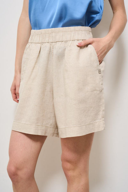 Bermuda donna beige - 2