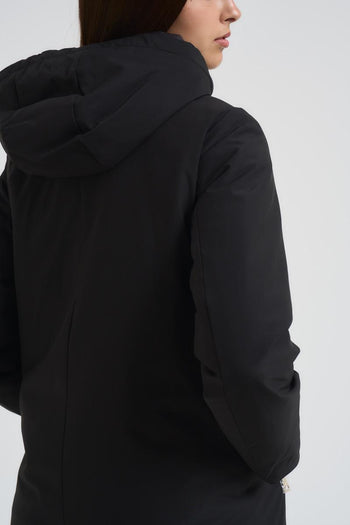 Giubbotto donna nero - 7
