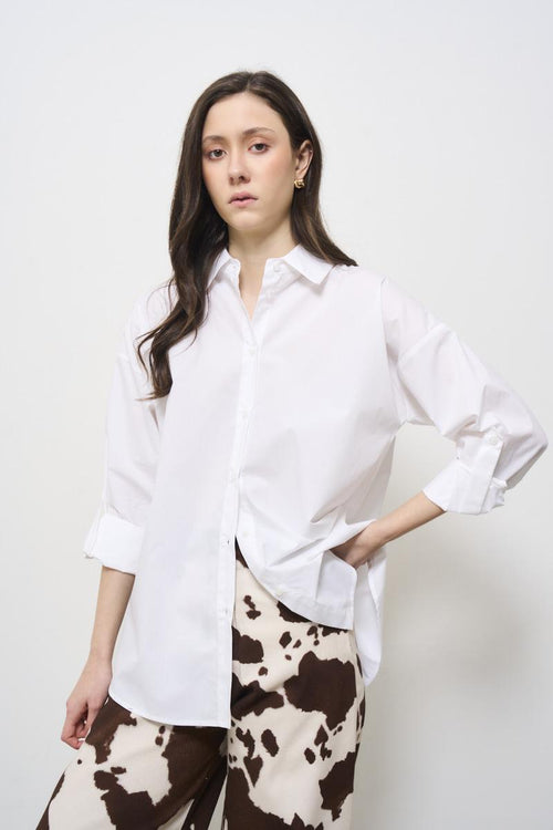 Camicia donna bianca