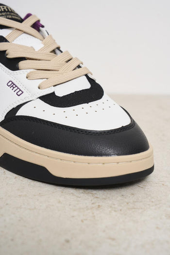 Sneakers uomo Eclipse bianca, viola e nera - 5
