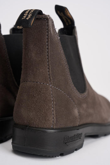 Stivaletto uomo grigio vintage - 7